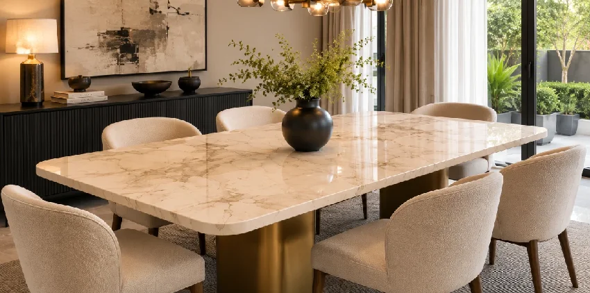 Small Dining Room, Big Style: Can a Marble Dining Table Make It Work? blog__img